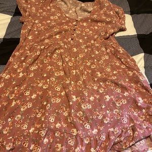 Cute summer flower dress